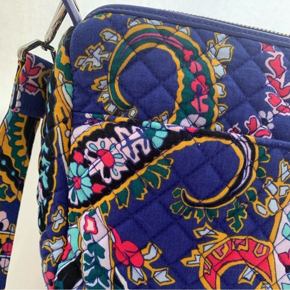 Vera Bradley Carson Mini Shoulder Bag in Romantic Paisley - Picture 7 of 14